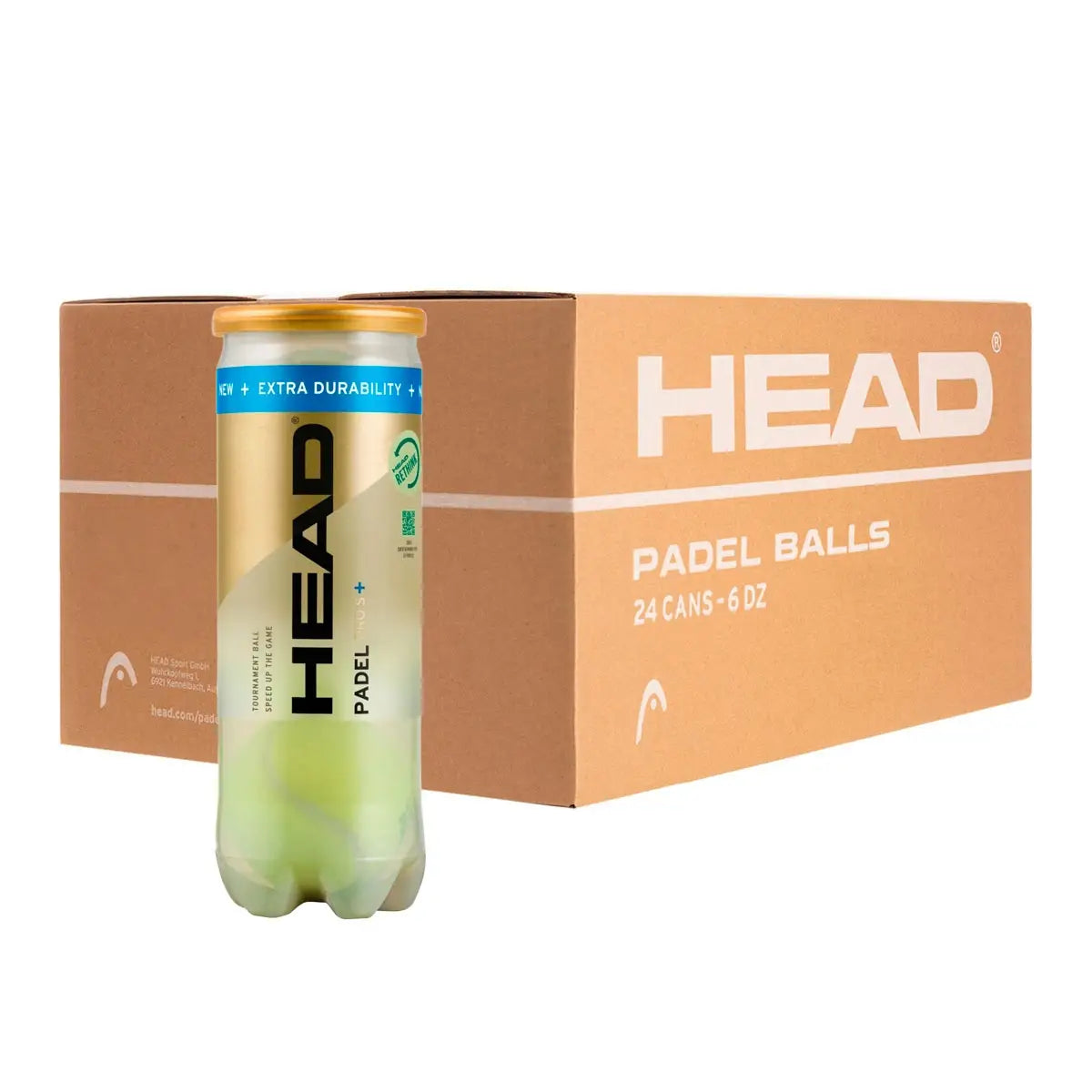 3-BALL CAN Head Padel Pro S +