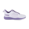 KSWISS ULTRASHOT LIGHT CLAY WHITE/PURPLE WOMEN