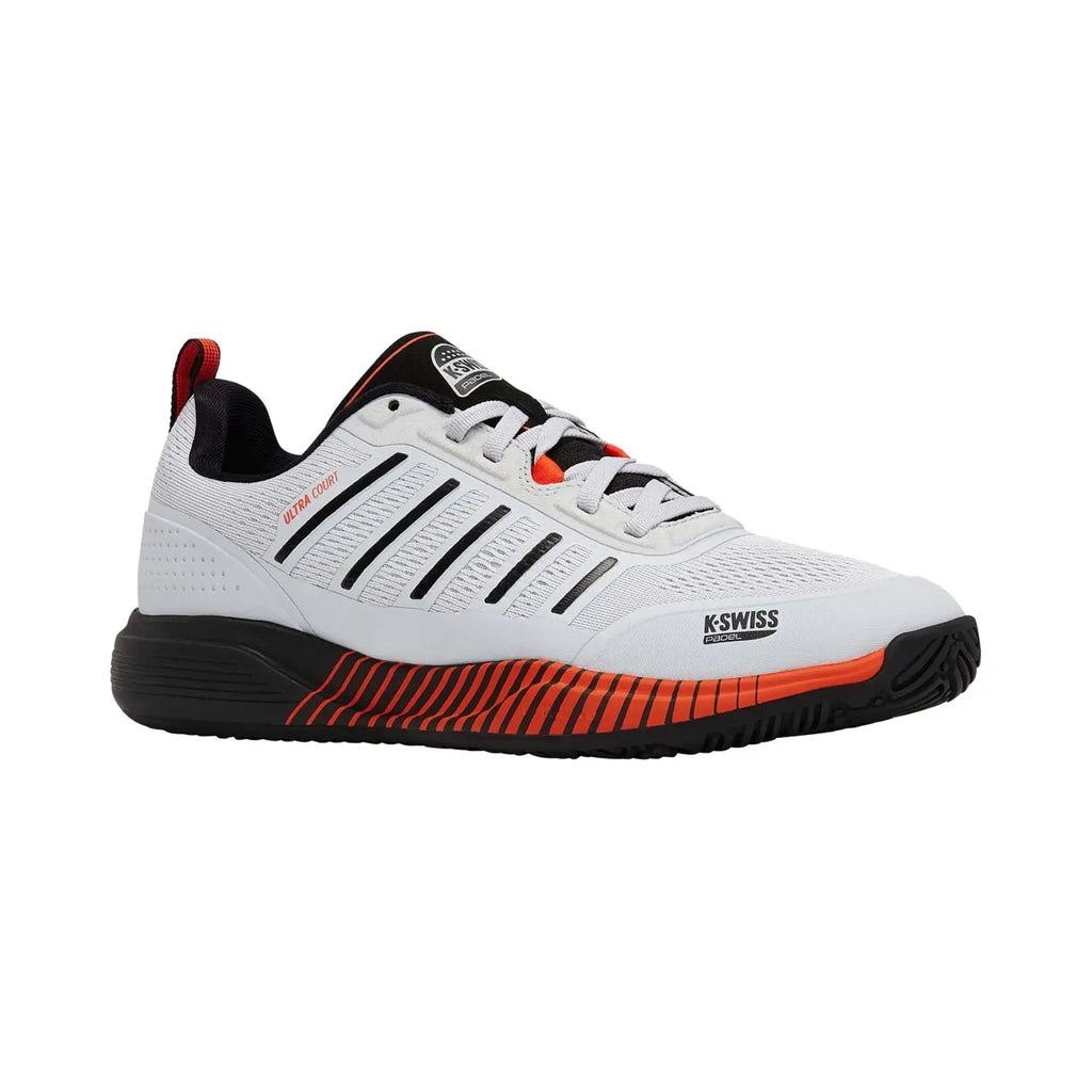 KSWISS ULTRA COURT PADEL WHITE/NEON LAVA