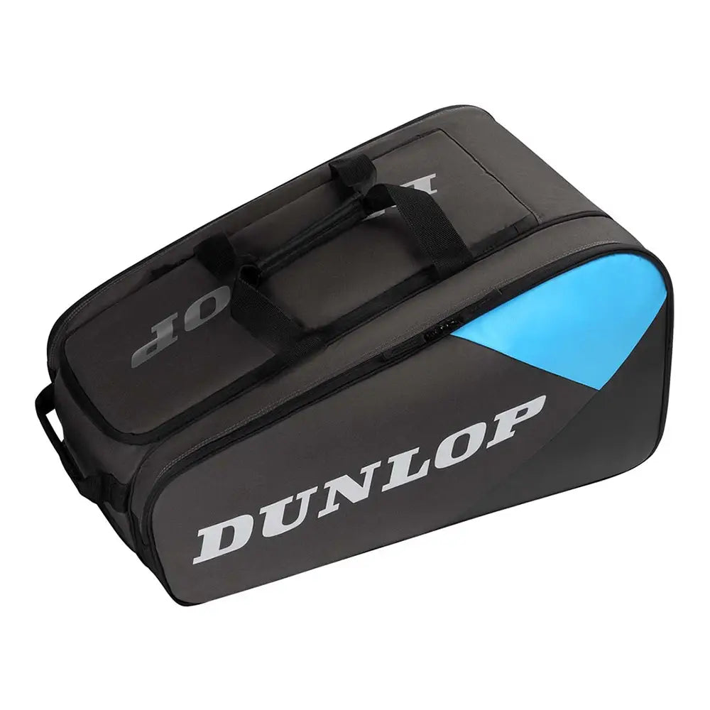 PADELBAG DUNLOP FW TEAM BLACK/CYAN/GUN METAL