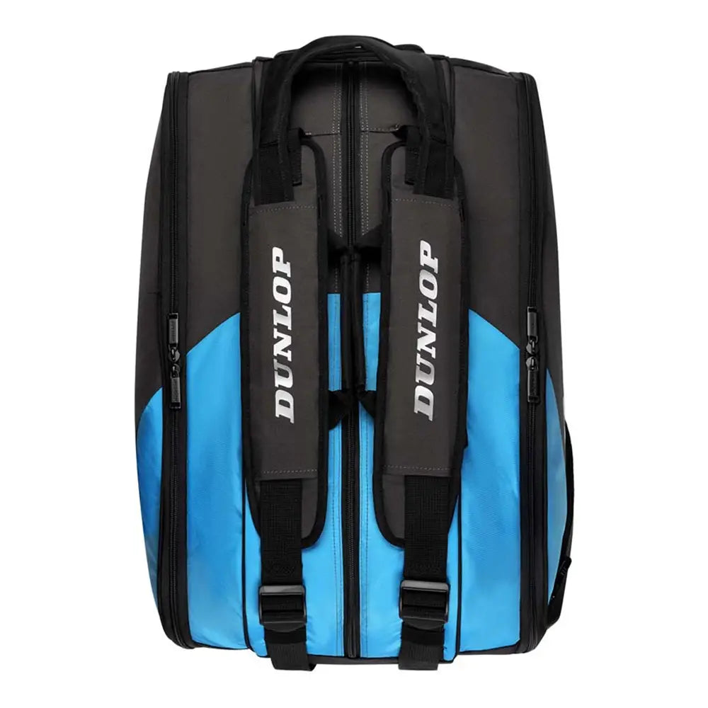 PADELBAG DUNLOP FX PERFORMANCE BLACK/CYAN/GUN METAL